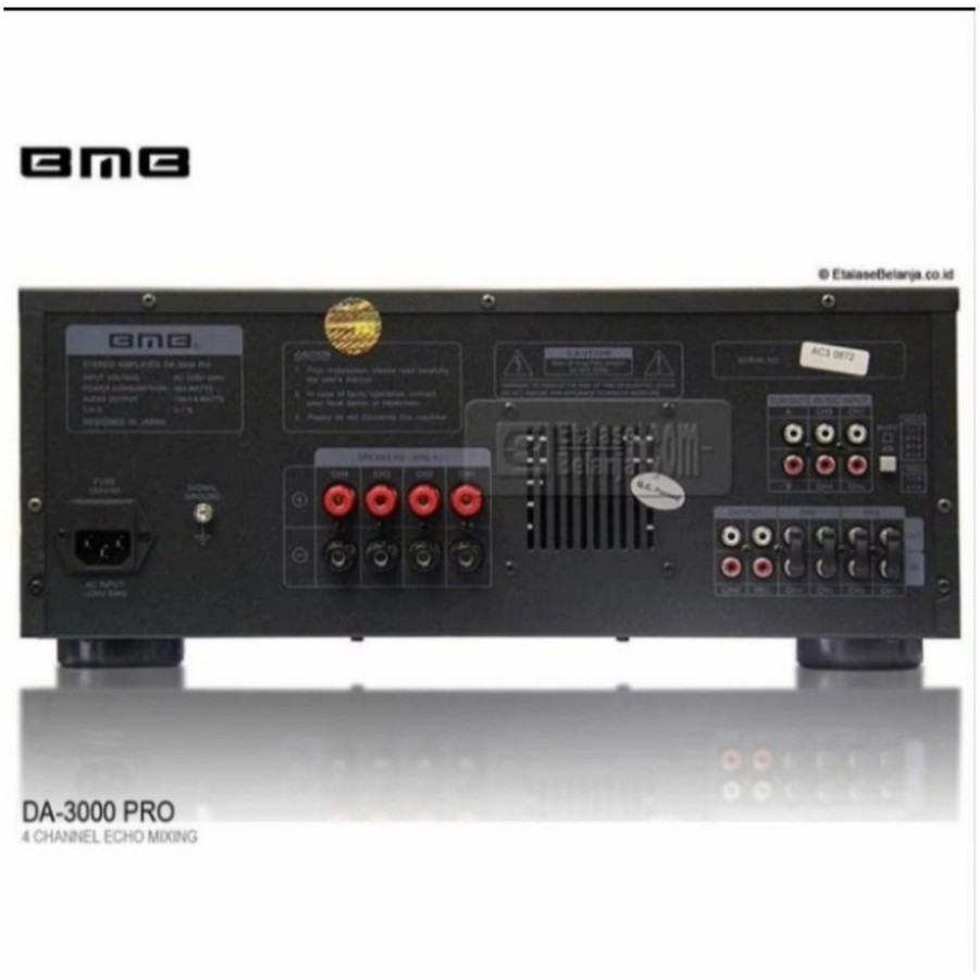 Amplifier Karaoke BMB DA 3000 PRO BT Original Bluetooth