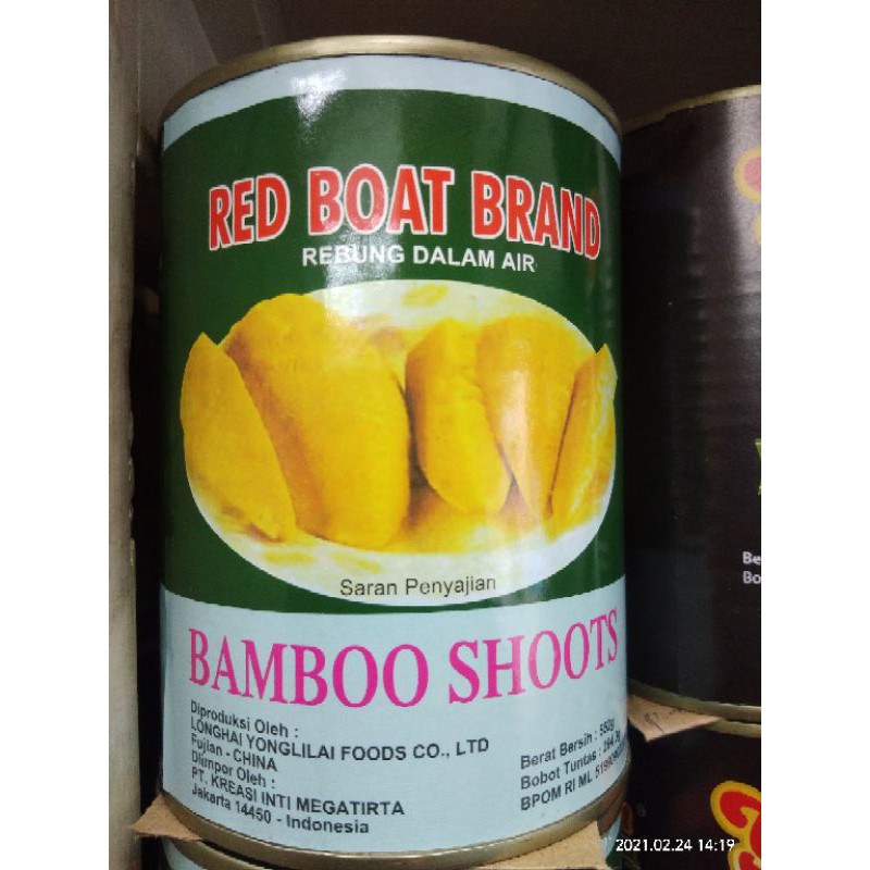 

Bamboo Shoots/rebung dalam air