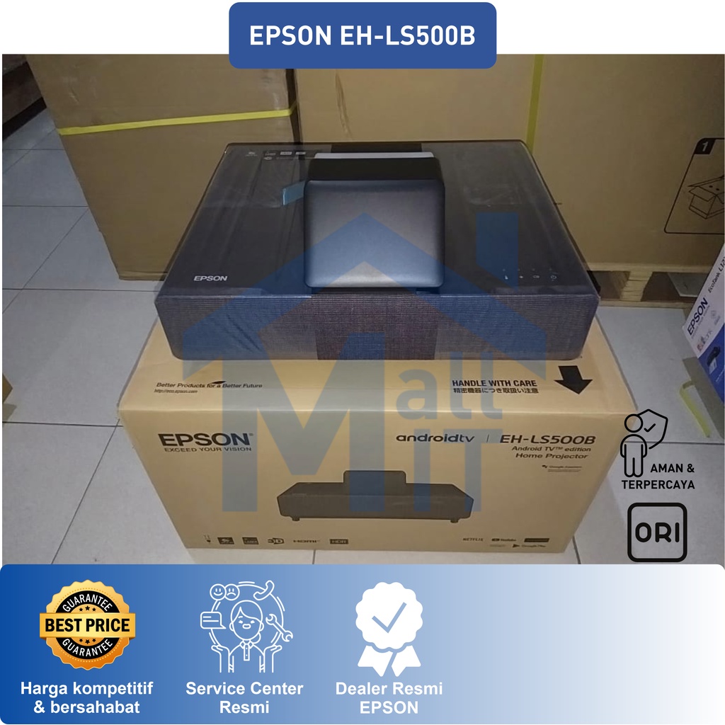 PROYEKTOR EPSON LASER Home Theatre LS500B EPSON EH-LS500B ATV PRO-UHD