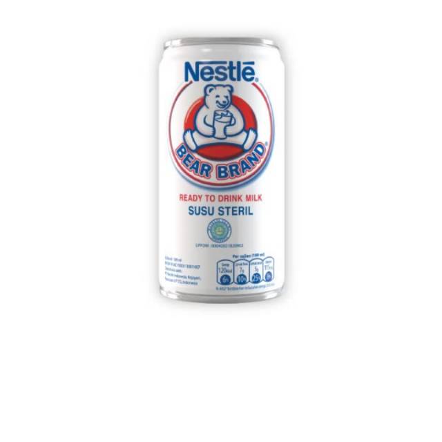 

Bearbrand Susu Beruang Ready to Drink Susu Steril Bear Brand