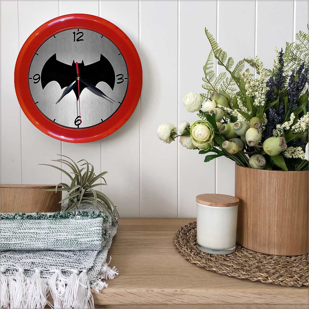 JAM DINDING BATMAN 3   (DIAMETER 30CM)