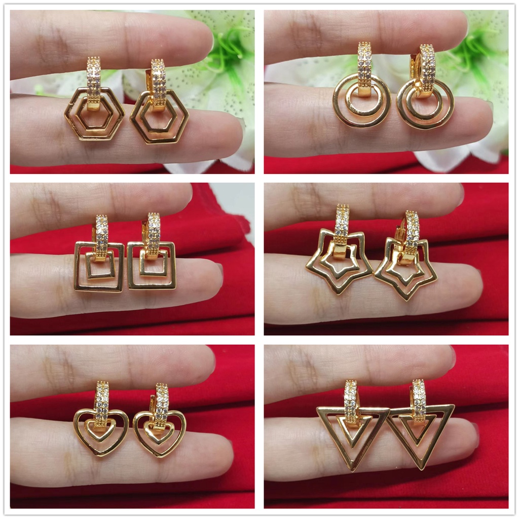 Earring Anting Fashion Wanita  Ear studs earrings xuping