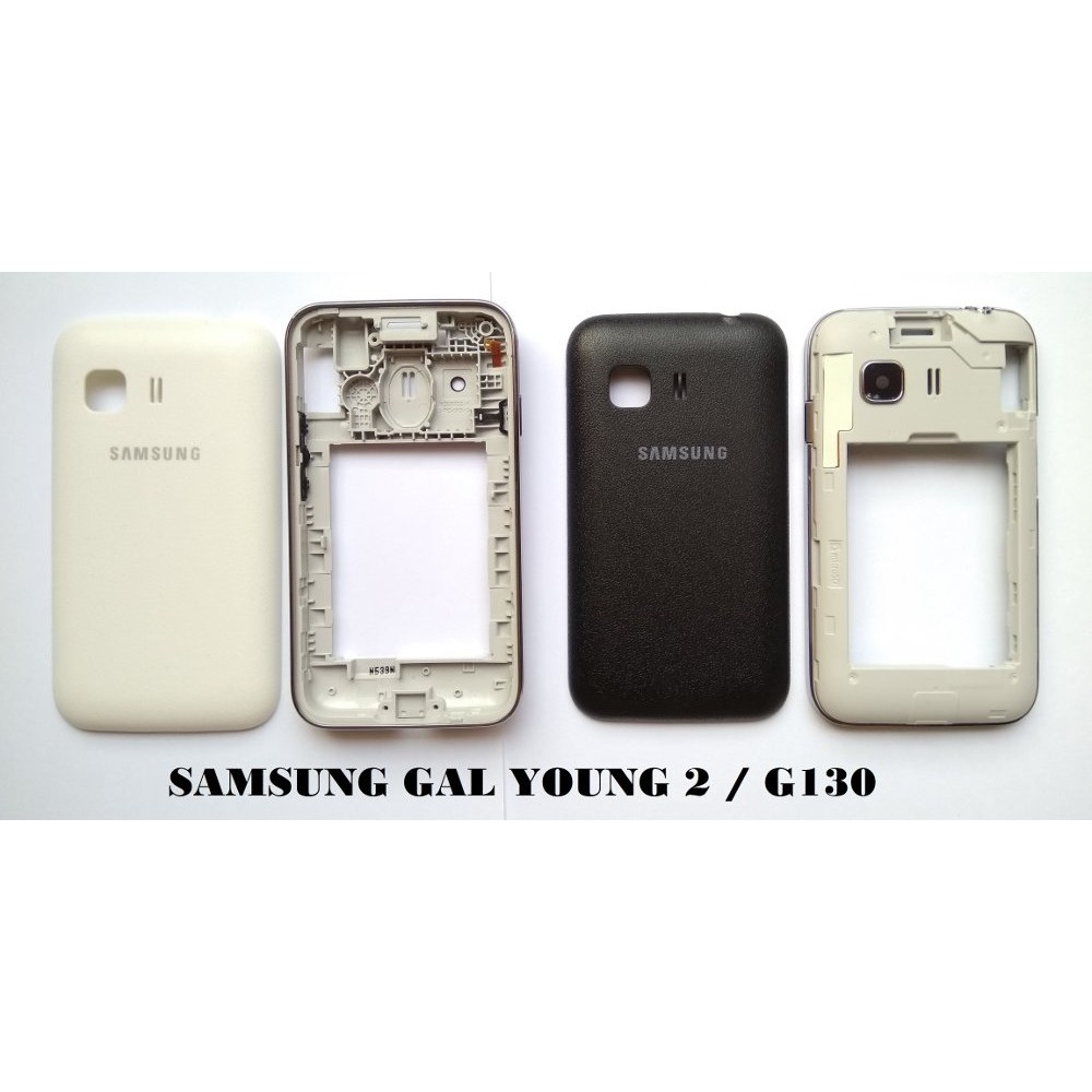 Casing Fullset Full set Housing Samsung Galaxy Young 2 G130 G130H