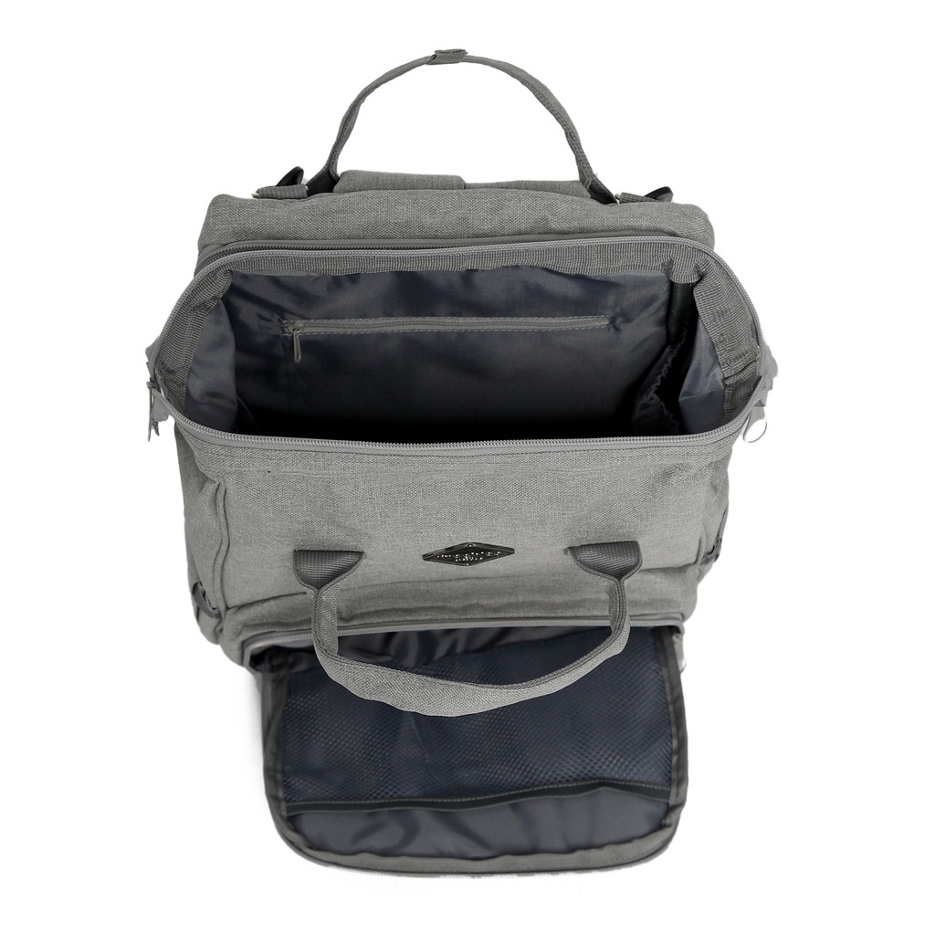 Freckles 3in1 Super Bag Flying Grey Tas bayi dengan Tempat tidur lipat