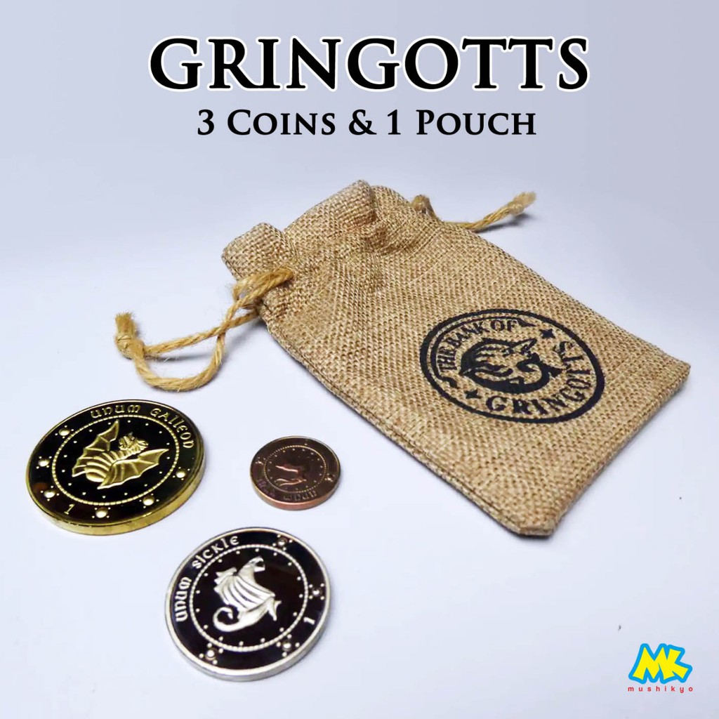 Gringotts Coin / Koin Sihir Gringotts Bank