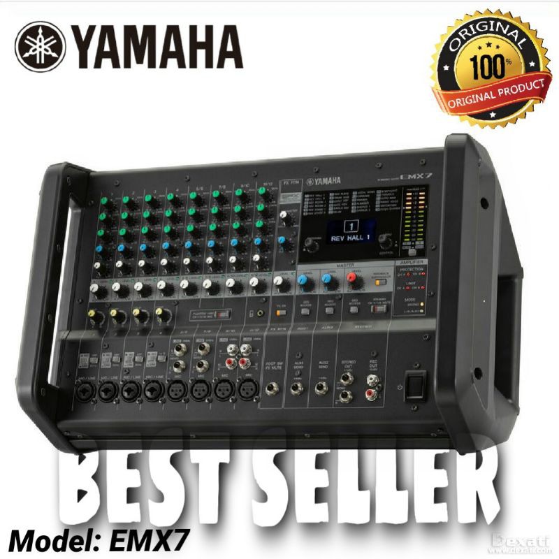 Power YAMAHA EMX 7 Power Mixer Original Yamaha EMX7