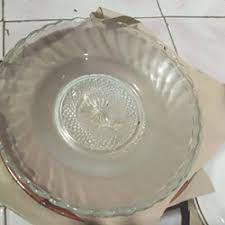 Piring Makan Kaca Beling Murah / Piring Beling RANDOM