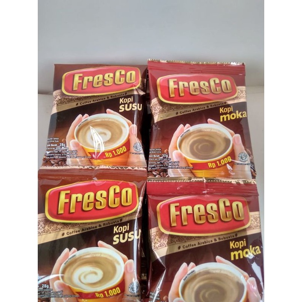 

kopi fresco 12 sachet (1 renteng)