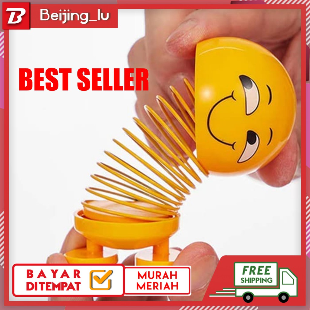 Pajangan Dashboard Mobil Mini Boneka Emoji Smiley Goyang Kepala Pajangan Dashboard Mobil Mini Boneka Emoji Smiley Goyang Kepala