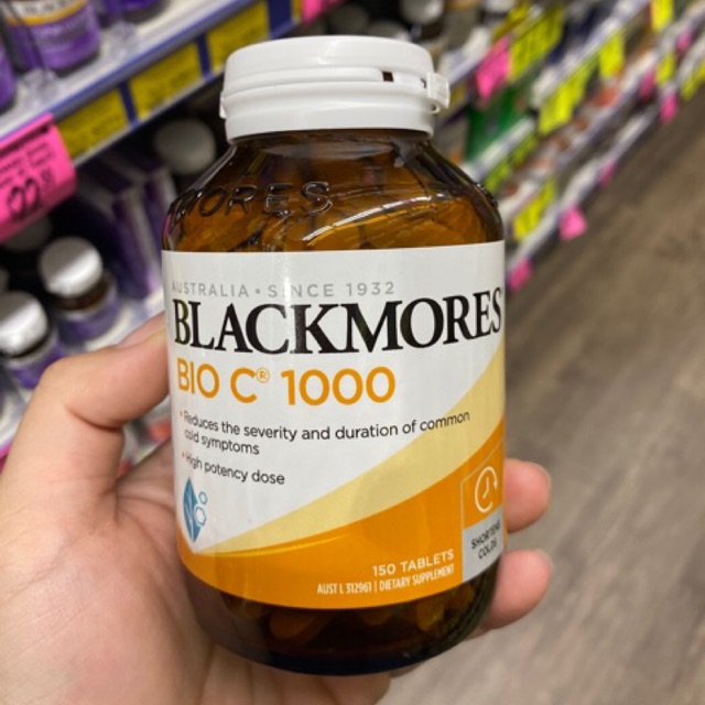 Blackmores Bio C 1000mg 150 Tablets Packaging Baru Shopee Indonesia