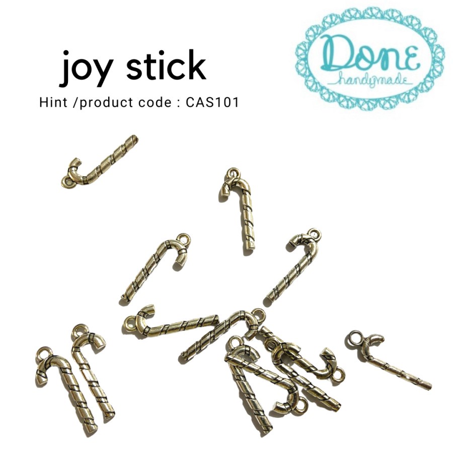 Christmas stick dekorasi tongkat natal candy stick charm