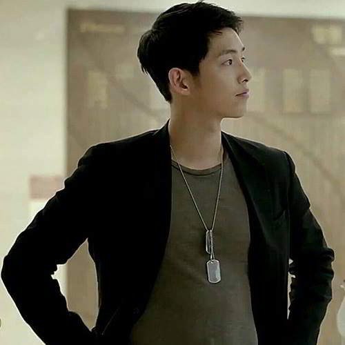 Kalung Fashion Letter Decorated Geometry Pendant Design DOTS Descendants Of The Sun RADDA8