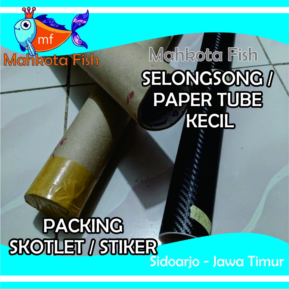 Selongsong KECIL untuk SKOTLET STIKER | Paper Tube | Selongsong Pengaman | Packing Tambahan | PACKING AMAN