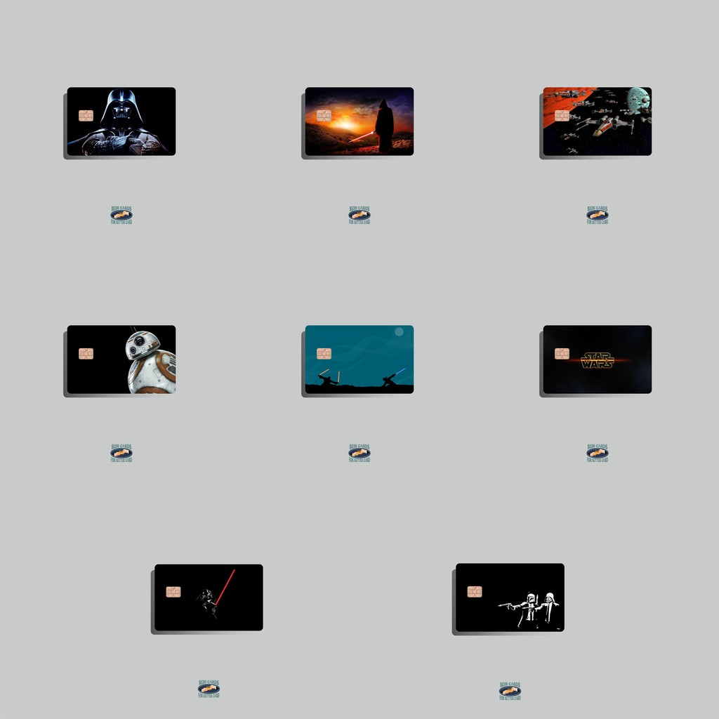 Rein Cards Star Wars Series (Skin / Sticker ATM dan E Money)