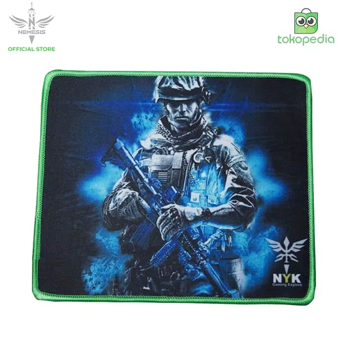 Mousepad Gaming NYK Standar - Soft Jahit Pinggir Mouse Pad