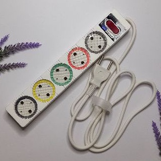 Stop Kontak / colokan listrik 5 lubang SNI