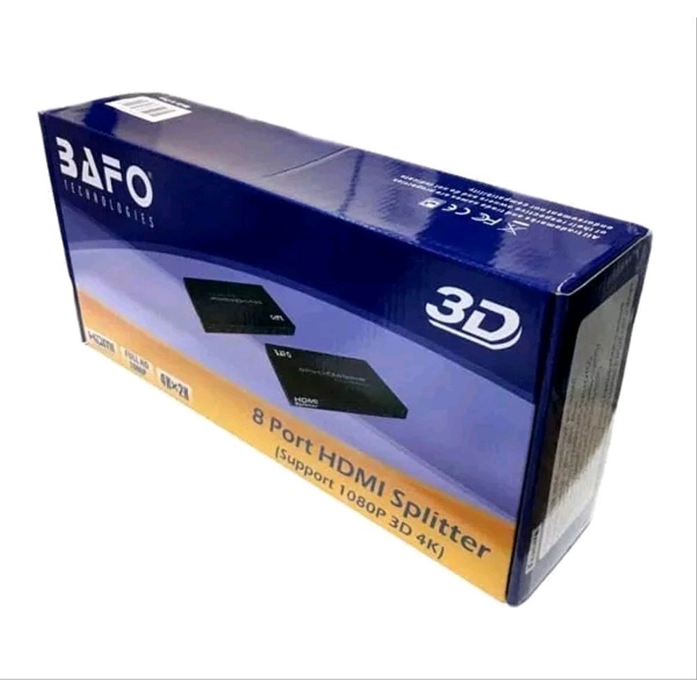Splitter HDMI BAFO 8 Port / HDMI Splitter BAFO 1 x 8 Port