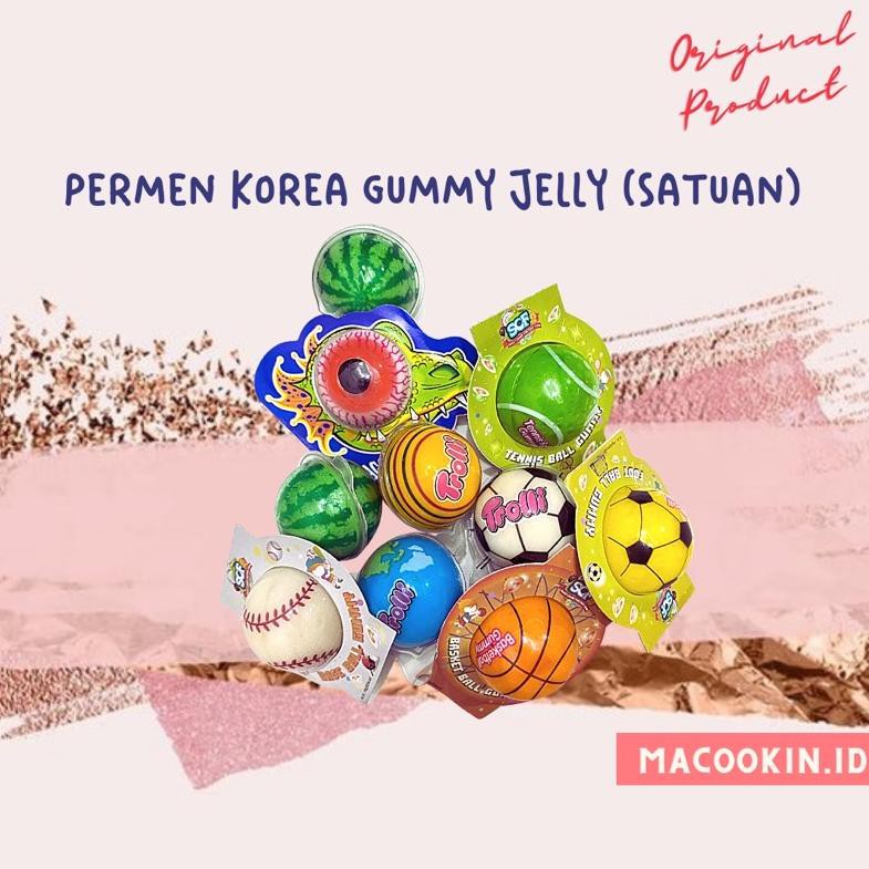 

➙Best Produk VDVYJ Trolli Planet Gummy / Gummi Permen Korea 1 buah Permen Jelly Trolli Gummy NONHALA