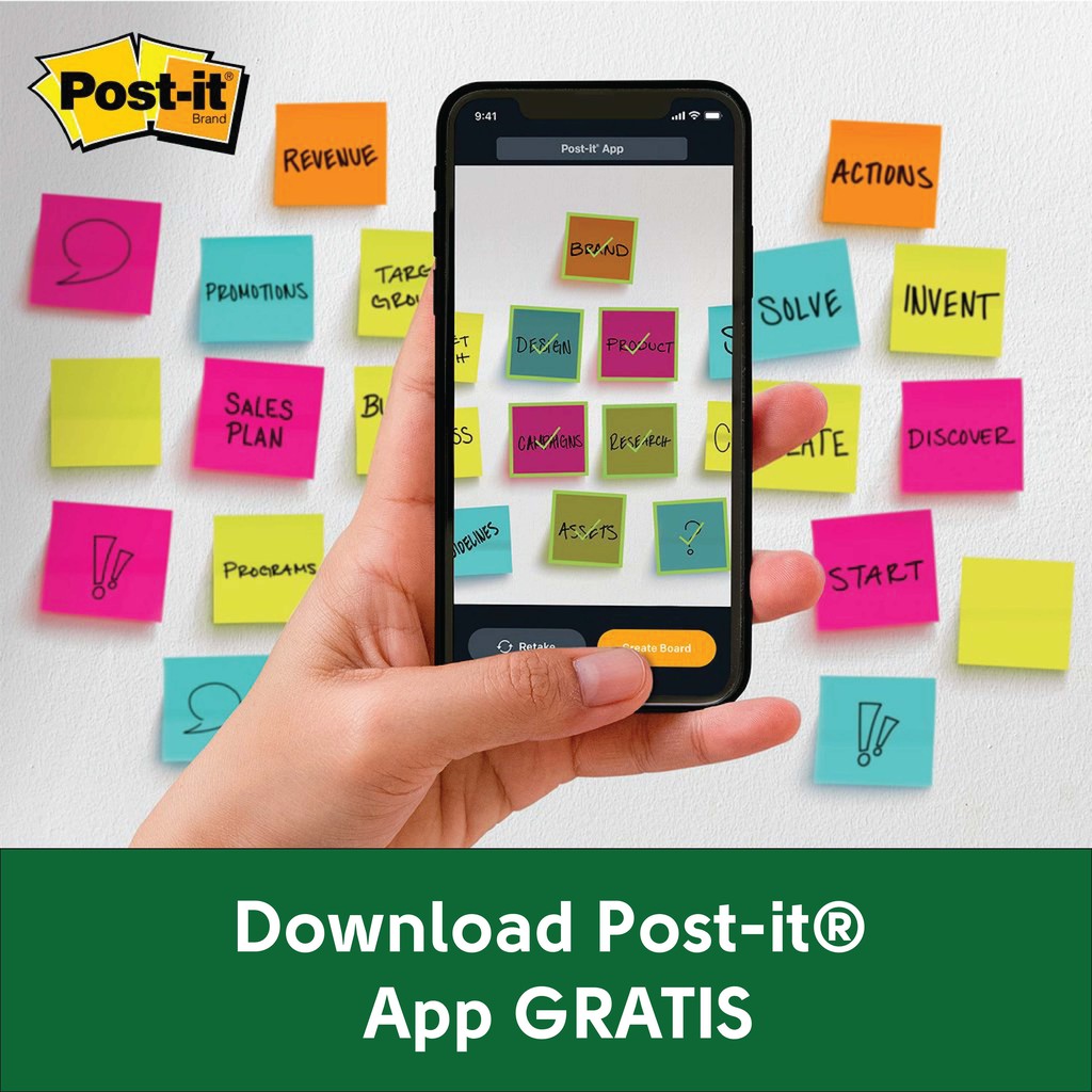 Post it sticky notes 3x3in Bali Collection-7