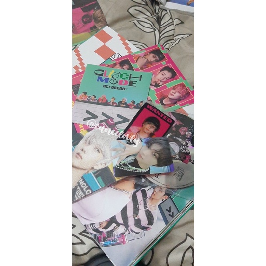 READY STOK Album Nct Dream Glitch Mode Glitch Ver. Unsealed Pc Haechan Ceker Lenti Mark