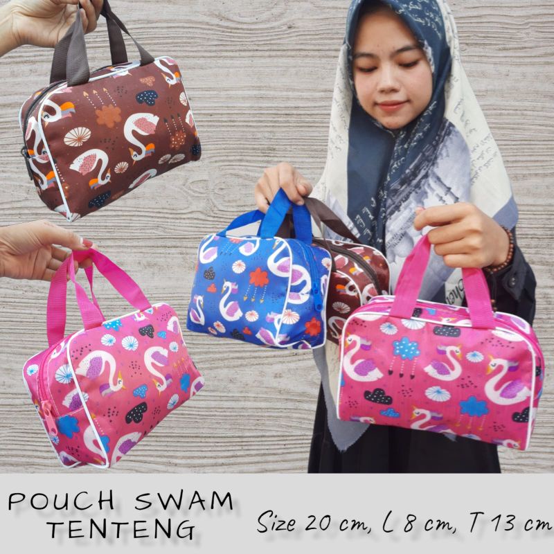 POUCH KOSMETIK  KARAKTER TALI TENTENG