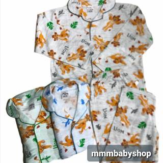 Piyama Anak  Bahan Adem 2T 3T 5T 6T 7T Baju  Tidur  