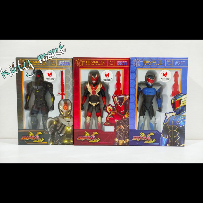 MAINAN FIGURE ROBOT BIMA S MASKED RIDER