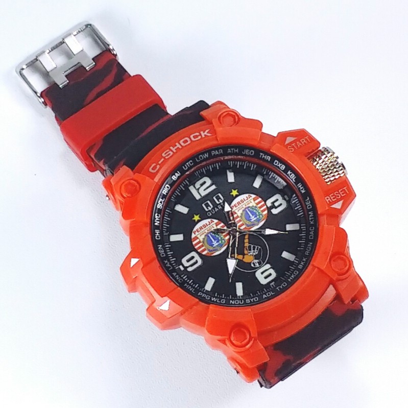 [NEW EDITION] Jam Tangan Persija Jakarta Army Merah