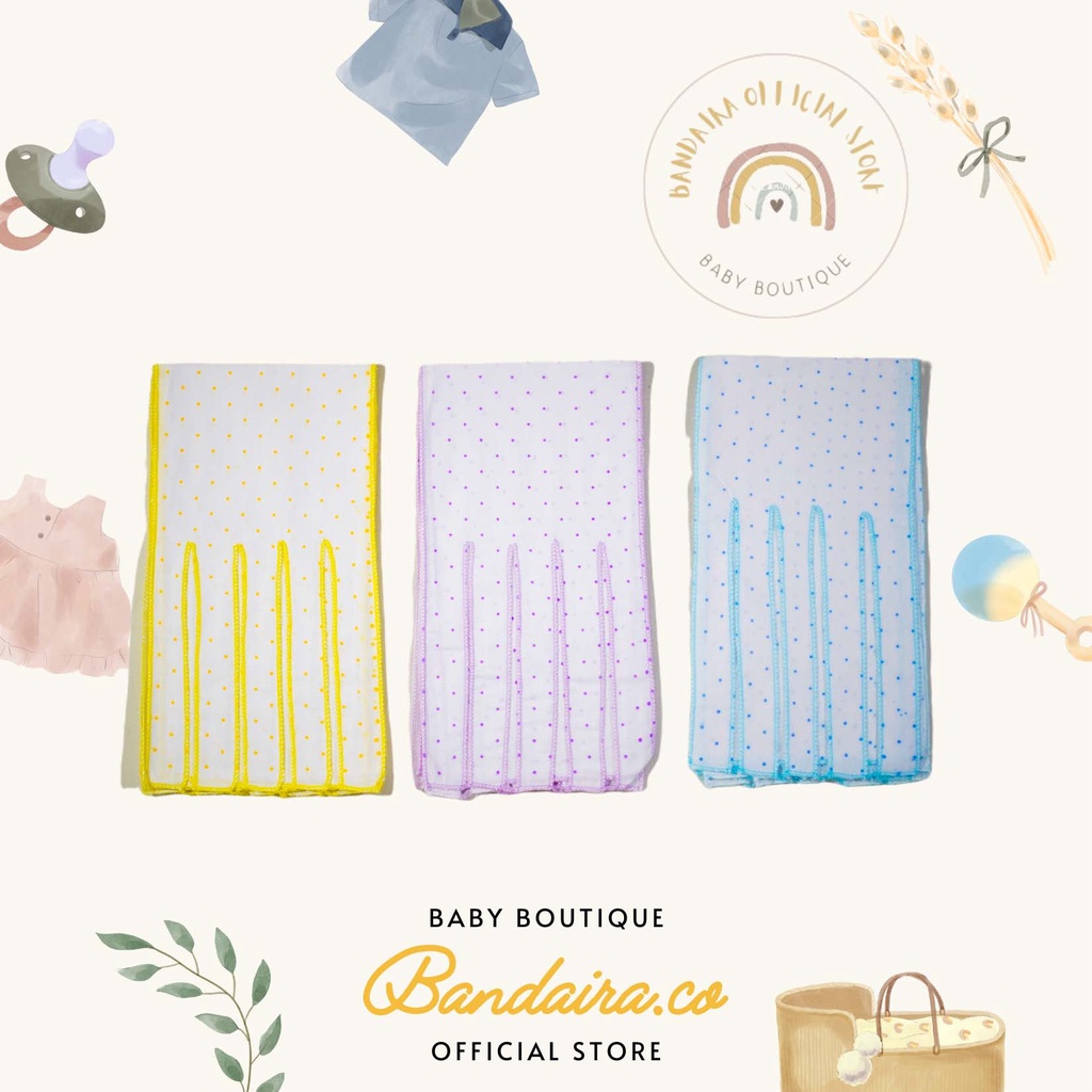 Gurita bayi 3pcs/ Gurita bayi bermotif / Gurita bayi murah / gurita bayi berkualitas
