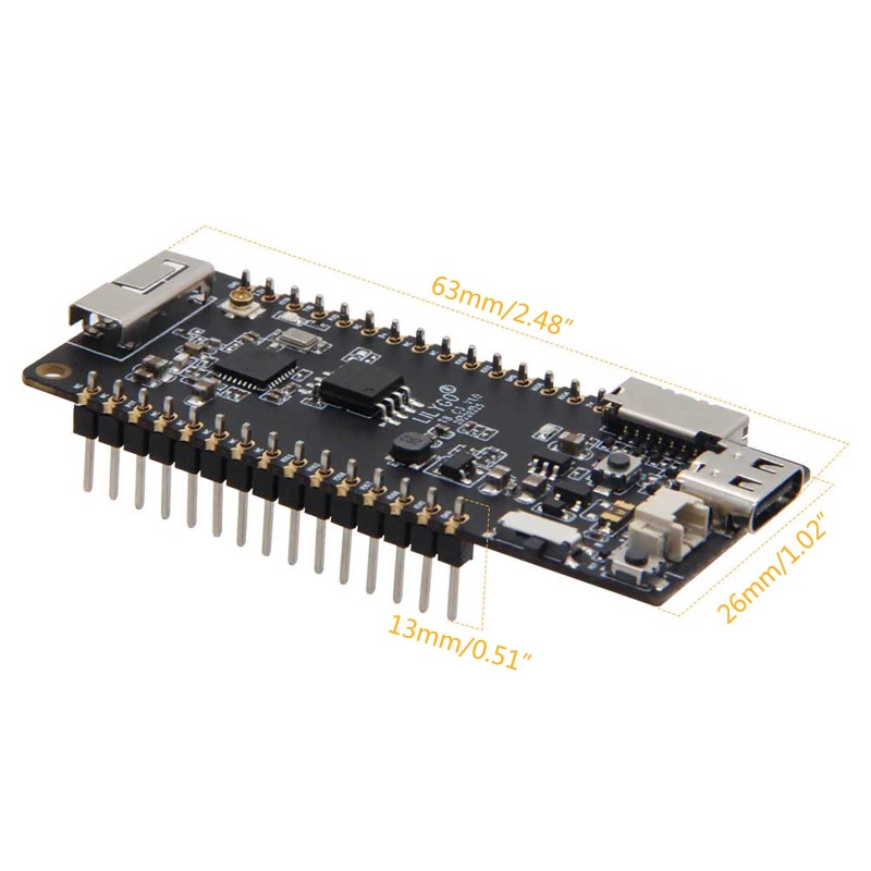 Btsg BT5.0 Papan Pengembangan T8-C3 ESP32-C3 Papan Dioptimalkan Untuk w 3D Antena TF Slot