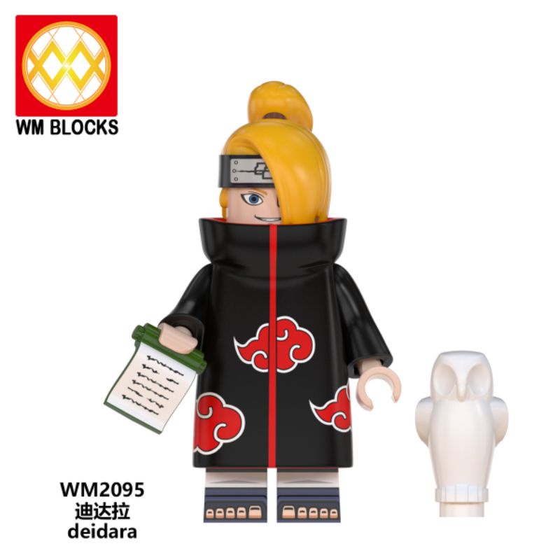mainan minifigure naruto wm2095 deidara akatsuki lego ninja bootleg anime manga edukasi blok brick