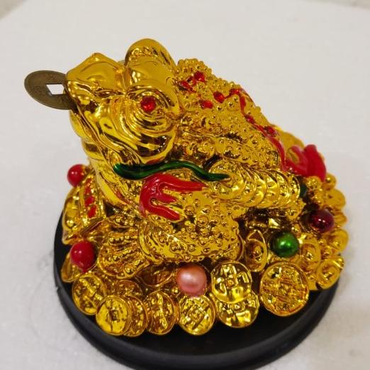 Pajangan Patung Kodok Fengshui