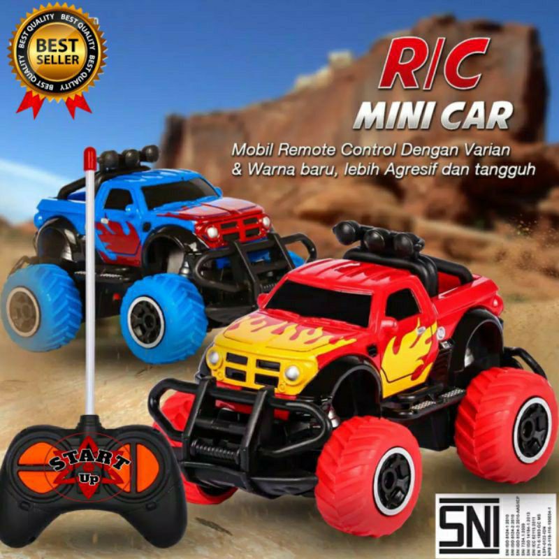 Mobil Remote Control RC Mini Car Offroad Jeep Toys 1:43 Scale / Mainan Mobil Remot Control RC Mini