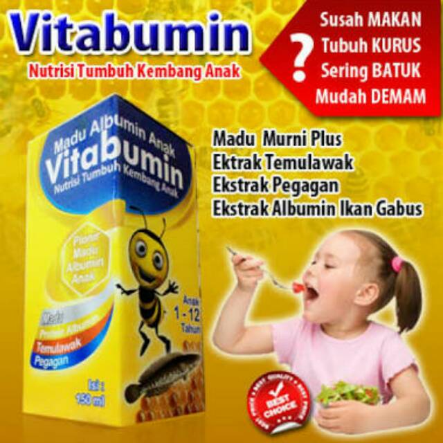 Vitabumin madu ikan gabus