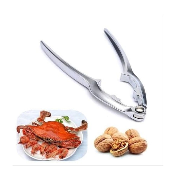 Jepitan Kepiting Stainless capitan kepiting Walnut Clip