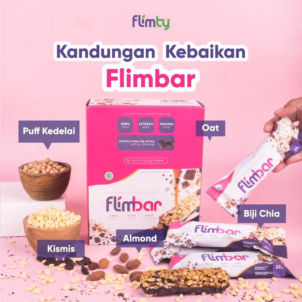 FLIMBAR by FLIMTY BAR DIET HALAL DETOX ORIGINAL BPOM FLIMTY LANGSING SEHAT CAMILAN SEHAT