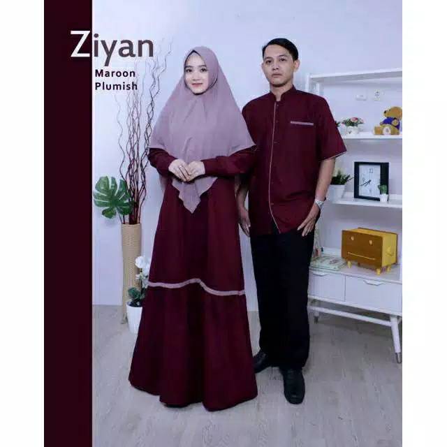 Akifa || Gamis couple ibu ayah toyobo ori