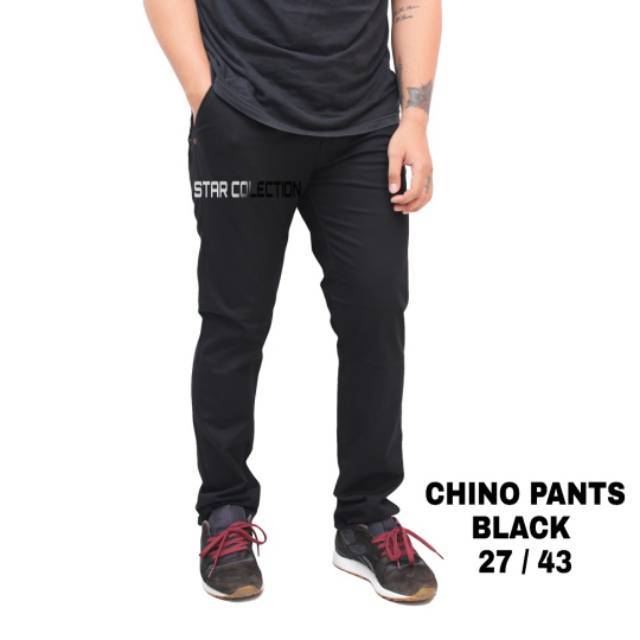 CELANA CINO PANJANG PRIA / CELANA CHINO JUMBU SUPER BIG SIZE PREMIUM  27-43