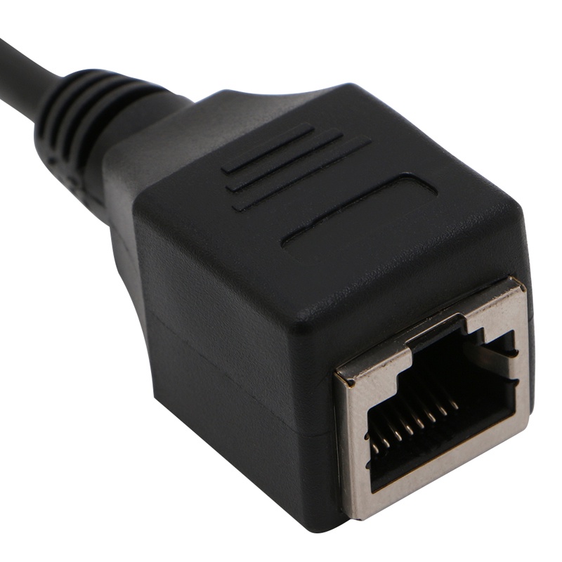 Vivi 1pc Kabel Adapter Audio Trs Male Ke Rj45 Dengan Jack 3.5mm