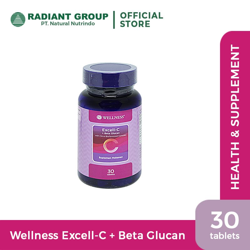 WELLNESS EXCELL-C BETAGLUCAN Wellness Excell - C + Betaglucan (30 Tabs)