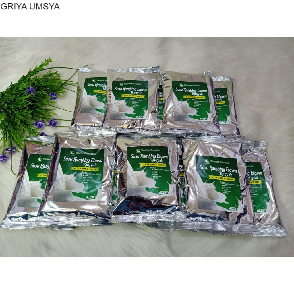 

Susu Kambing Etawa Ruqyah Plus daun Bidara+Kelor Tsumma Tawakkal