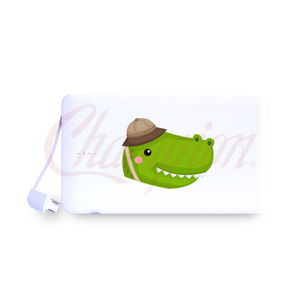 Powerbank Custom Print 1 sisi / 2 sisi Powerbank vegeer 10.000 mAh desain custom Murah