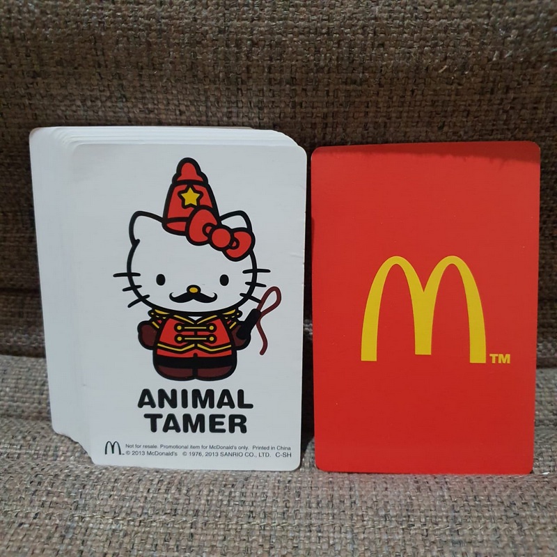 Alphabet Card Hello Kitty From McD