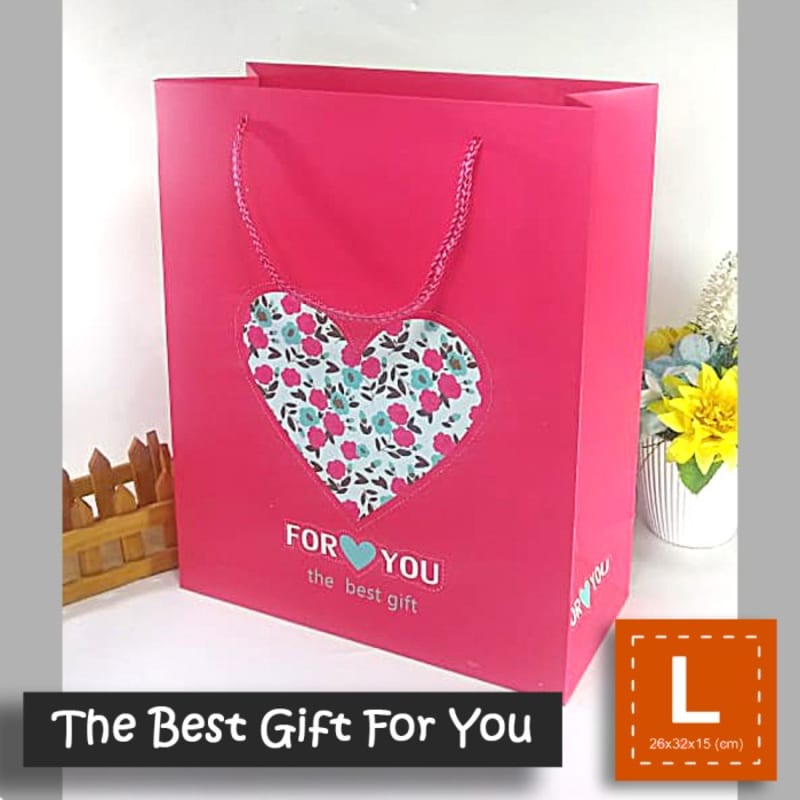 

Paper Bag Tali Motif / Tas Kertas Kado / Tas Ultah- L FOR YOU