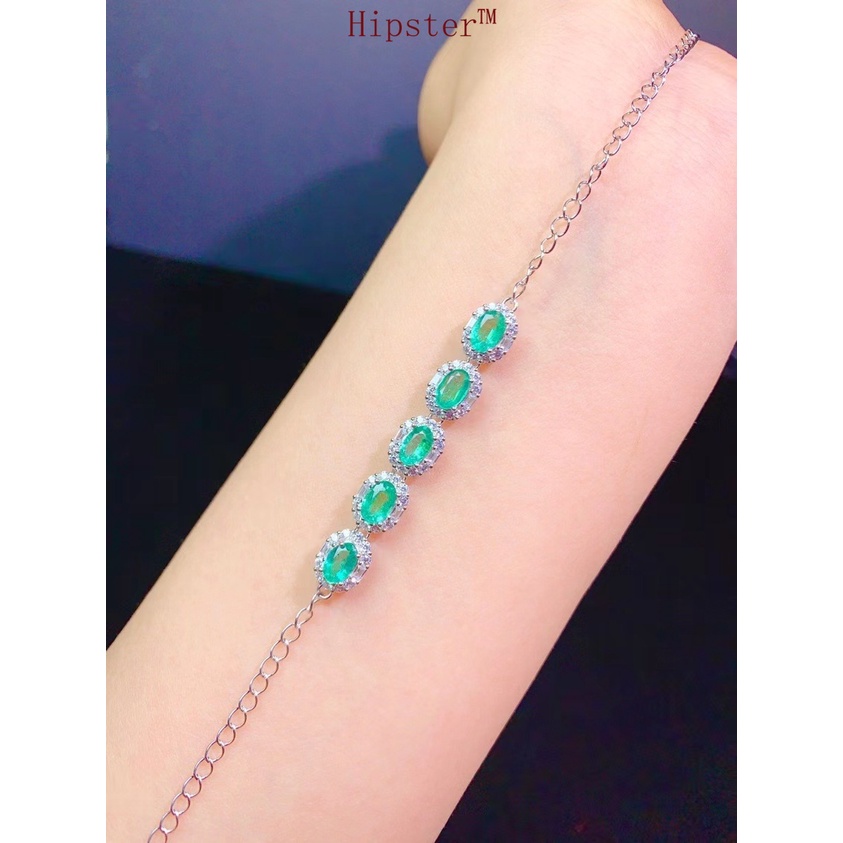 Colored Gems Bracelet Natural Sapphire Women