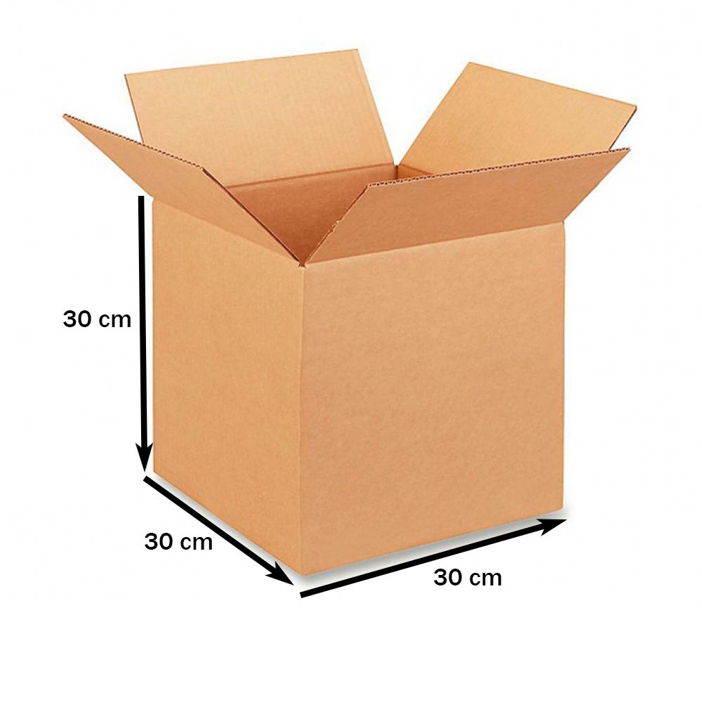

Kardus - Polos Baru - 30 cm x 30 cm x 30 cm - SWR