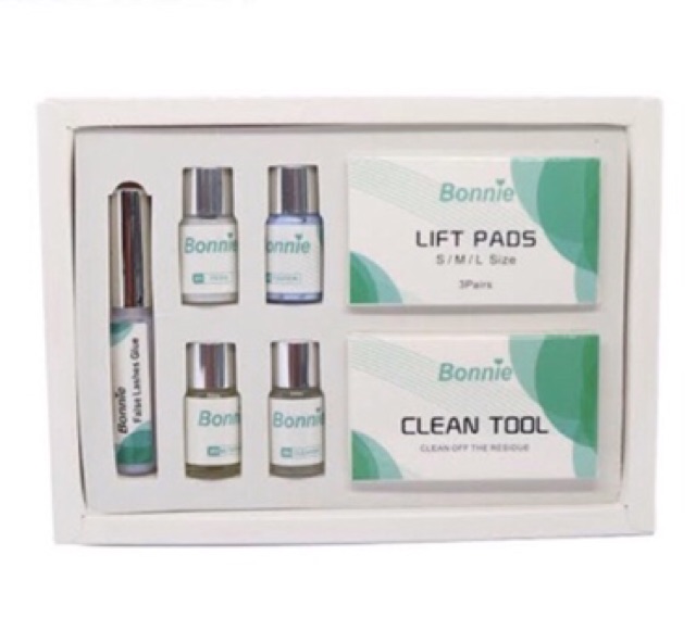 BONNIE lash lift pads paket lashlift Taiwan cairan keriting bulu mata