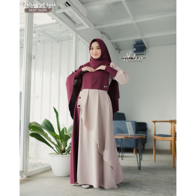 FALISHA Set Hijab  By ALFARO Original berlabel