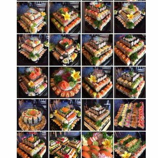 

Hampers Kue Sushi/ Parcel Kue Murah