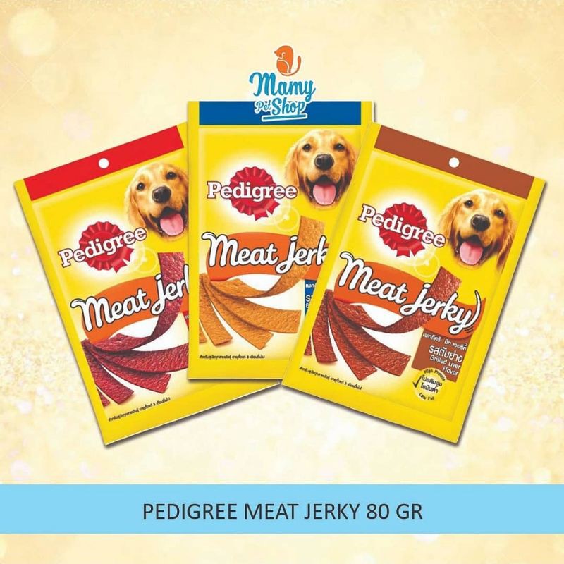 PEDIGREE MEAT JERKY 80 GR